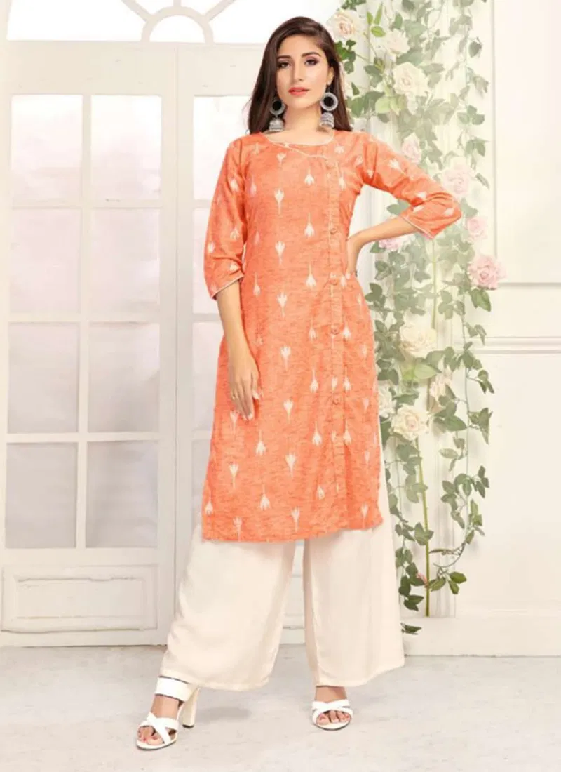 Elite Cotton Designer Party Wear Kurti Collection 1001-1004